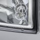 Dodge Ram 1994-2001 Chrome Headlights LED DRL