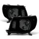 Toyota Tacoma 2005-2011 Black Smoked Headlights