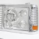 GMC Yukon 1994-1999 Chrome Billet Grille and Headlight Conversion Kit