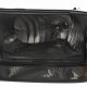 Ford F350 Super Duty 1999-2004 Black Grille Lights Smoked Headlights Set