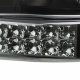 Dodge Dakota 1997-2004 Black Smoked Headlights LED DRL Signal Lights