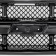 Chevy S10 1998-2004 Black Grille and Smoked Headlights Set