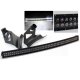 Ford F150 2004-2008 Black Curved Double LED Light Bar with Mounting Brackets