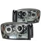 Dodge Ram 2007-2008 Smoked Projector Headlights and LED Tail Lights