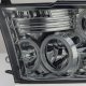 Dodge Ram 2009-2018 Smoked CCFL Halo Projector Headlights LED DRL