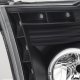Dodge Ram 2500 2010-2018 Black Halo Projector Headlights with LED DRL