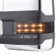 Chevy Blazer Full Size 1992-1994 Chrome Power Towing Mirrors Smoked LED Lights
