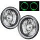 Pontiac Grand Prix 1972-1975 Green Halo Black Chrome Sealed Beam Headlight Conversion