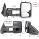 Chevy Silverado 2014-2018 Towing Mirrors Smoked LED Lights Power Heated