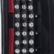 Chevy Silverado 2500HD 2007-2014 Black LED Tail Lights