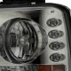 Chevy Silverado 1999-2002 Black Grille and Smoked Headlight Conversion Kit