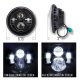 Jeep Wrangler 1997-2006 Black LED Projector Sealed Beam Headlights