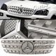 Mercedes Benz M Class 1998-2005 Silver Sport Grille with Emblem