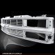 Chevy Suburban 1994-1999 Chrome Replacement Grille with Cross Bar Insert