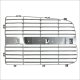Dodge Ram 2002-2003 Left Chrome Replacement Grille Insert Panel