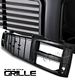 GMC Sierra 1988-1993 Black Replacement Grille
