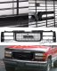 GMC Sierra 3500 1994-2000 Black Replacement Grille