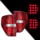 Ford F150 2009-2014 LED Tail Lights Red Clear
