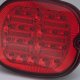 Chevy Corvette C4 1991-1996 Red LED Tail Lights