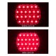 Chevy Corvette C4 1991-1996 Red LED Tail Lights