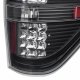 Ford F150 2009-2014 LED Tail Lights Black Clear