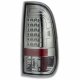 Ford F550 Super Duty 1999-2007 Smoked LED Tail Lights