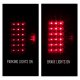 Ford F150 1997-2003 Red Clear LED Tail Lights