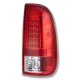 Ford F450 Super Duty 1999-2007 Red Clear LED Tail Lights