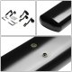 GMC Sierra 3500HD Extended Cab 2007-2013 Nerf Bars Black 6 Inches Oval