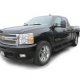 GMC Sierra 2500HD Extended Cab 2007-2013 iBoard Running Boards Black Aluminum 5 Inches