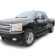 Chevy Silverado 2500HD Extended Cab 2007-2013 iBoard Running Boards Black Aluminum 6 Inches