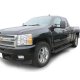 GMC Sierra 1500 Extended Cab 2007-2013 iBoard Running Boards Black Aluminum 6 Inches