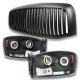 Dodge Ram 2500 2006-2009 Black Vertical Grille and Projector Headlights