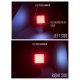 Jeep Wrangler YJ 1987-1995 LED Tail Lights Red and Clear
