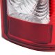 Chevy Silverado 2500HD 2003-2006 Red Clear LED Tail Lights