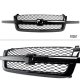 Chevy Silverado 1500HD 2003-2004 Black Grille and Smoked Headlights Bumper Lights