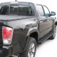 Toyota Tacoma Double Cab 2016-2022 iBoard Running Boards Black Aluminum 6 Inches