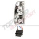 Ford F550 Super Duty 1999-2007 LED Tail Lights Black Chrome