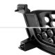 Chevy Silverado 2500HD 2003-2004 Black Grille Punch Style