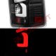 GMC Sierra Denali 2007-2013 Custom LED Tail Lights Black Clear