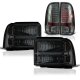 Ford F550 Super Duty 2005-2007 Smoked Headlights and LED Tail Lights