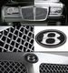 Chrysler 300 2005-2010 Chrome Bentley Style Mesh Grille