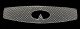 Infiniti EX35 2011-2012 Chrome Stainless Steel Wire Mesh Grille