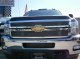 Chevy Silverado 3500HD 2011-2012 Chrome Stainless Steel Wire Mesh Grille