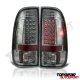 Ford F350 Super Duty 1999-2004 Smoked Headlights and LED Tail Lights