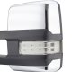 GMC Yukon 1992-1999 Chrome Power Towing Mirrors Clear LED Lights