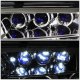 Lexus SC300 1992-1999 Clear Halo Projector Headlights with LED Daytime Running Lights