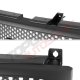 GMC Sierra 2500 1999-2002 Black Front Grille Punch Style