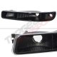 GMC Yukon 2000-2006 Black Vertical Grille and Headlights Set