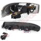 GMC Yukon 2000-2006 Black Vertical Grille and Headlights LED DRL Bumper Lights
